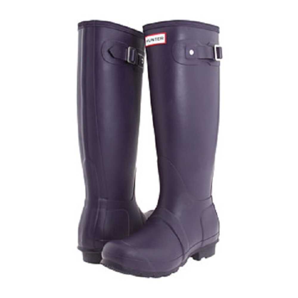 Hunter Boots Purple Tall